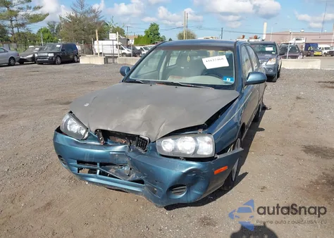 2003 Hyundai Elantra Gls/Gt из США, поврежденный, VIN KMHDN45D83U568642